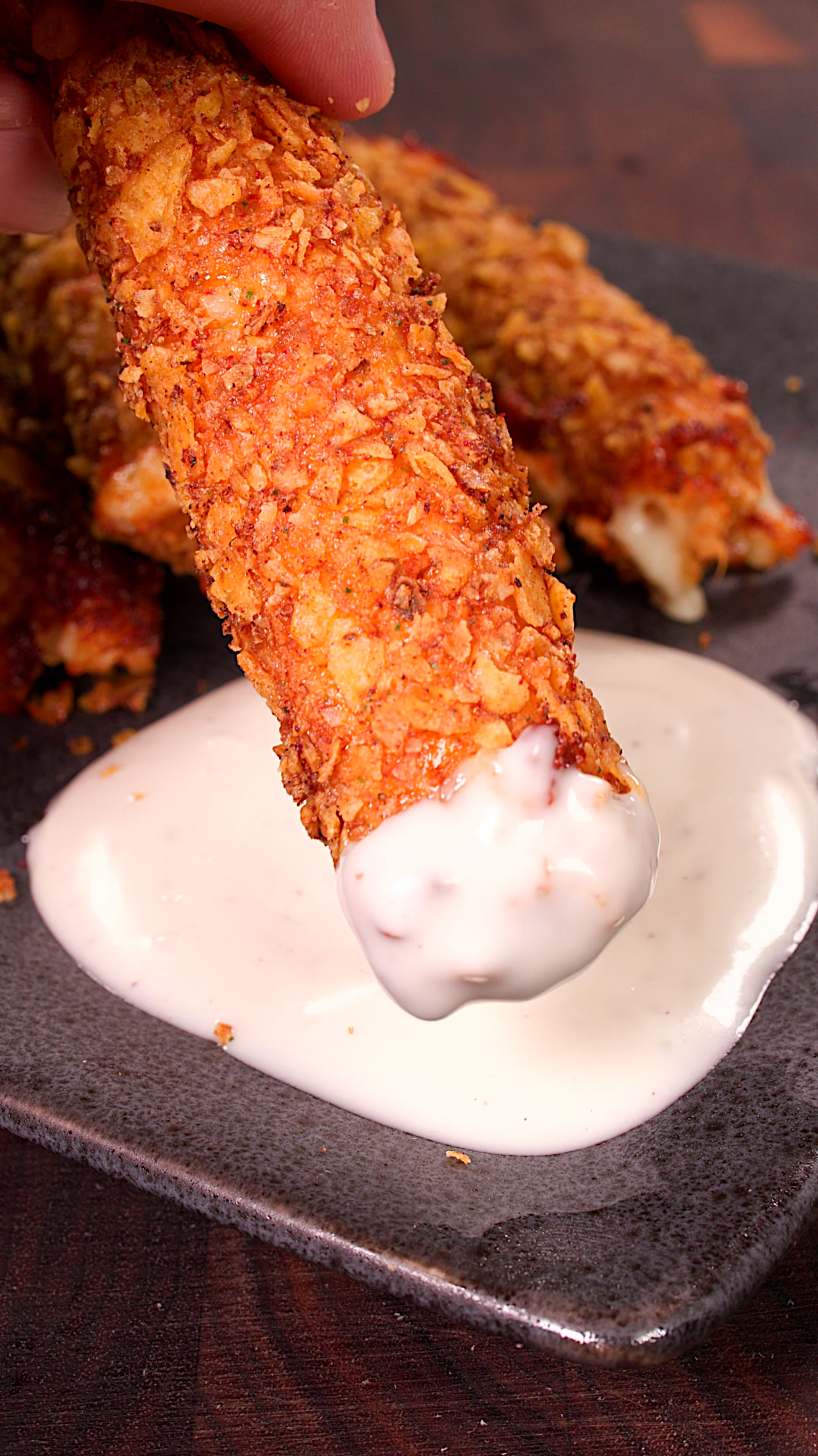 Are These Cool Ranch Doritos Mozzarella Sticks The Best Party Snack