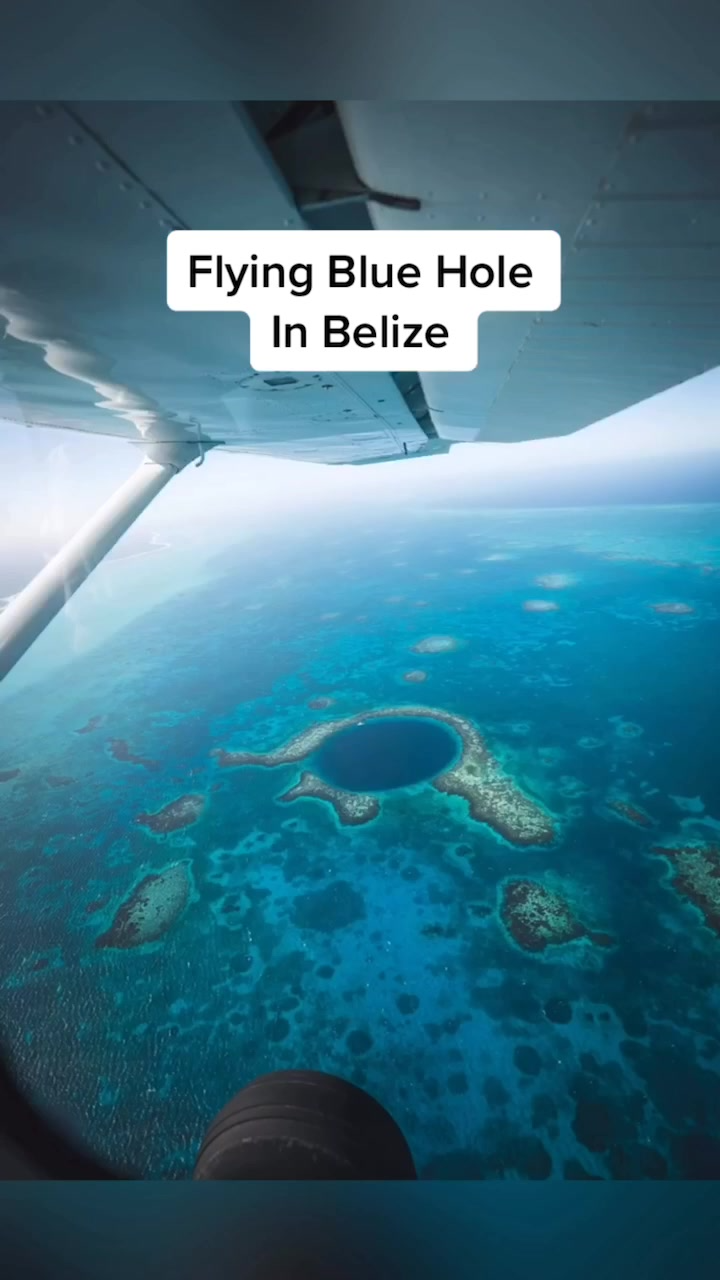 Why Hanging Out of a Cessna Was the Only Way to Shoot Belize's Great Blue Hole