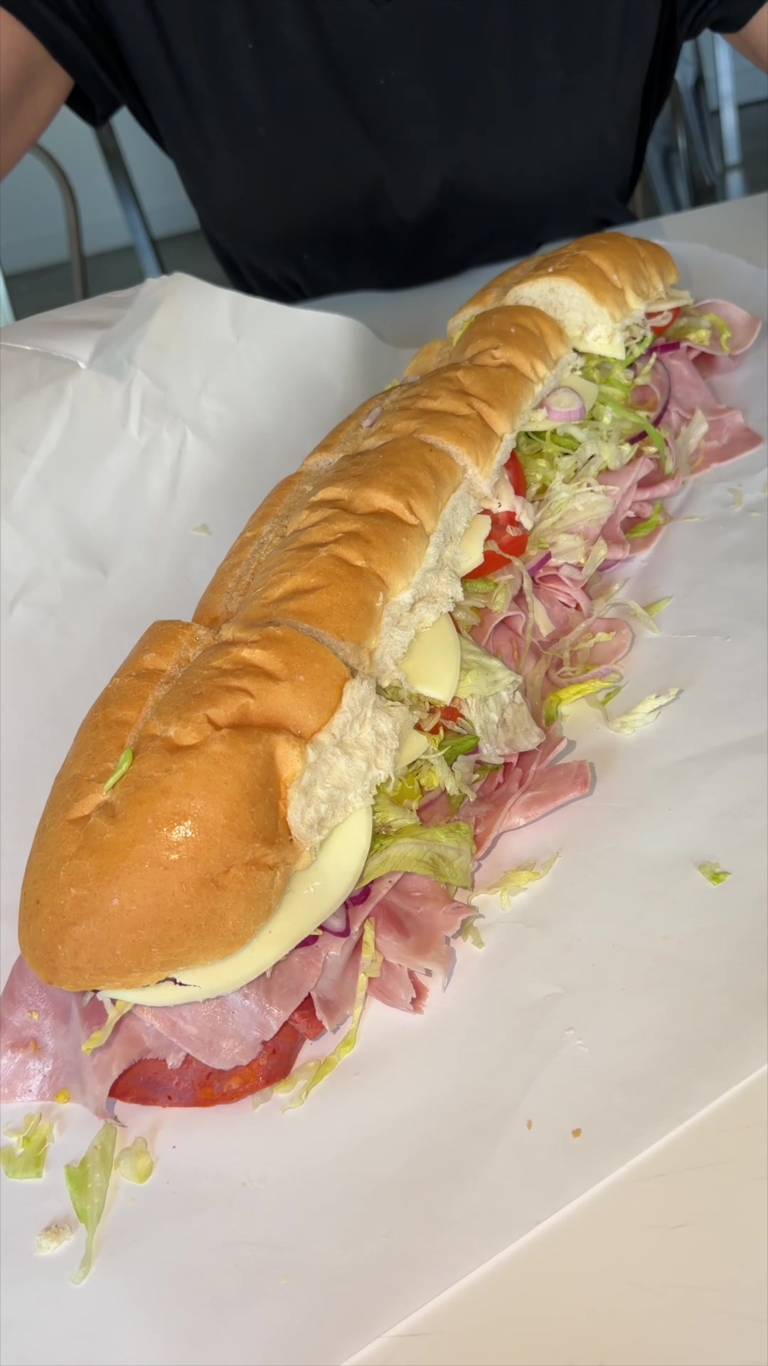 This Coastal Connecticut Sandwich Shop Is Serving A Giant Italian Combo That Defies All Logic