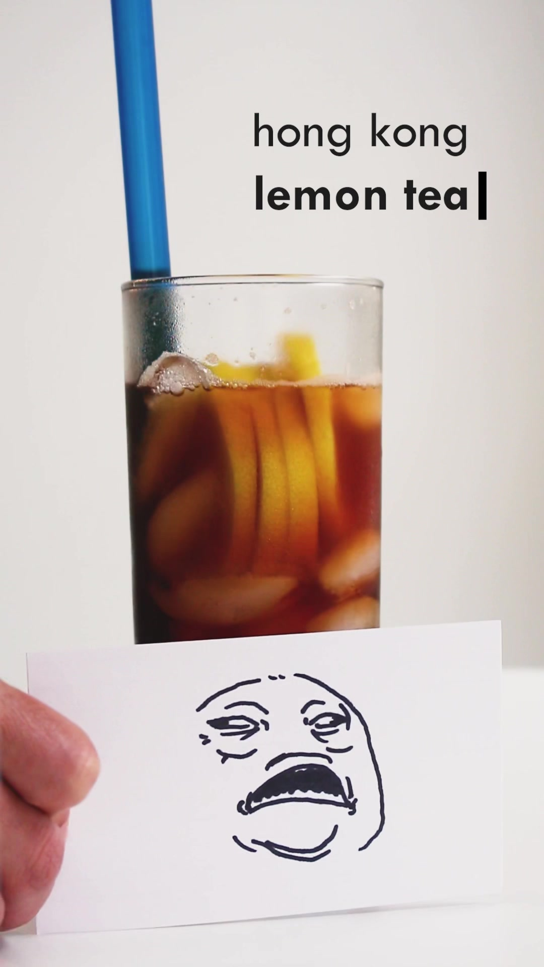 The Agitation Formula for an Authentic Hong Kong Lemon Tea